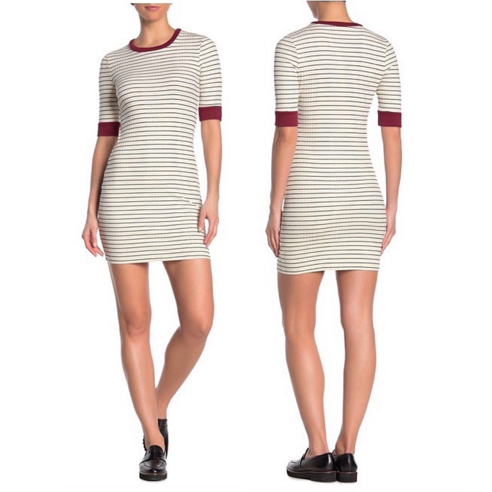 NWT[Joie] Tayanita Ribbed T-Shirt Dress